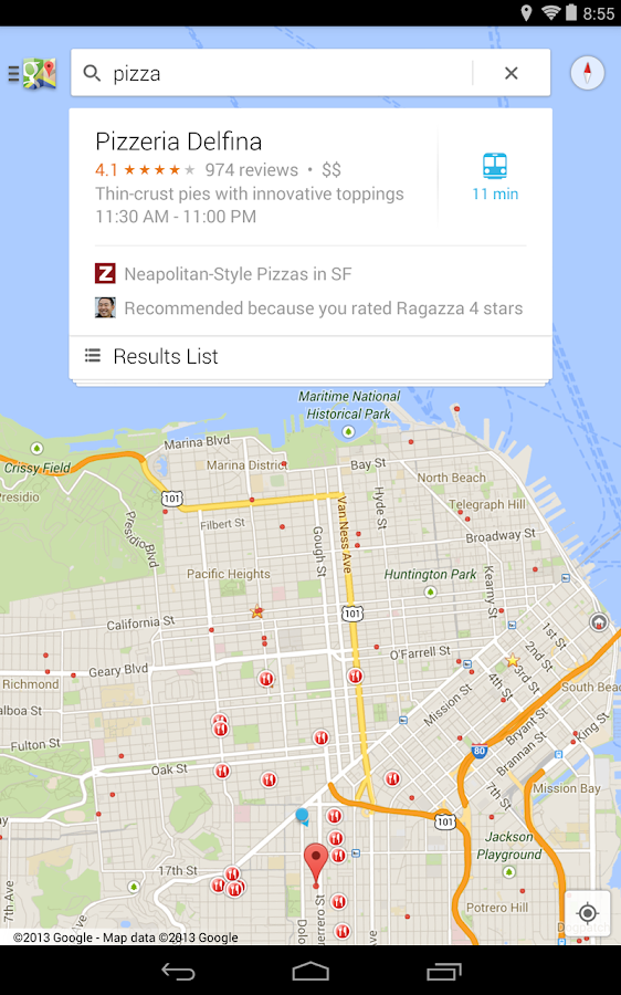 Maps - screenshot