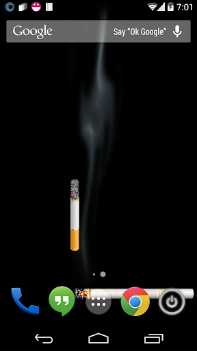 Cigarette Battery Widget