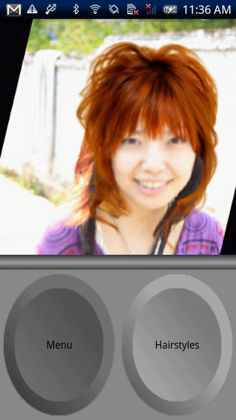Try Hairstyle Screen 1