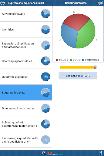 【免費教育App】GCSE Maths : Algebra Revision-APP點子