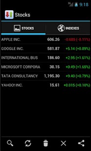 Android-Anwendung Stocks n More Pro Screenshot