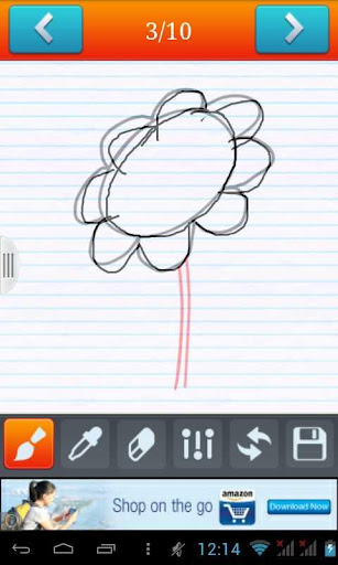 【免費教育App】How To Draw Flowers-APP點子