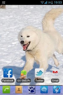 Lastest Flying Dog Go Launcer EX Theme APK for PC