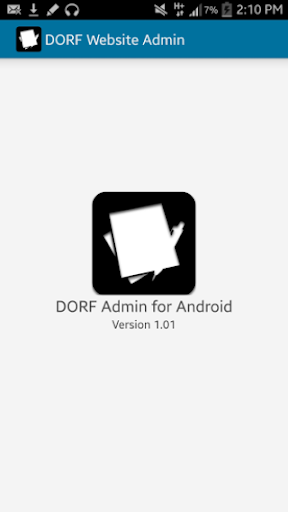 DORF Website Admin