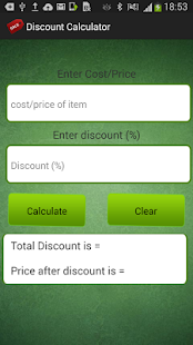 Free Discount Calculator APK for PC