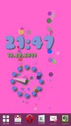 [Free]Polka Dots Flow ! Clock poster 2