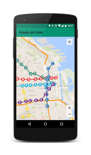 【免費交通運輸App】Estado del Subte-APP點子