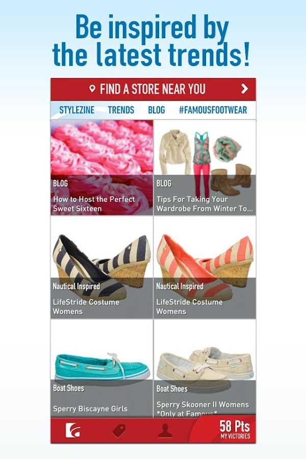 Famous Footwear Mobile Android Apps on Google Play