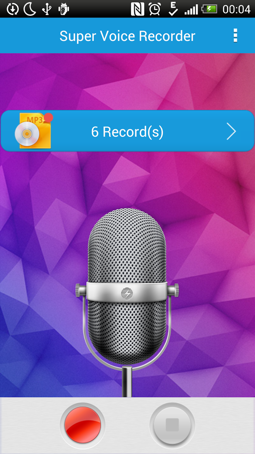 Super Voice Recorder Screen 3