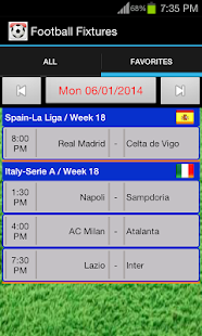 Free Football Fixtures APK for Android
