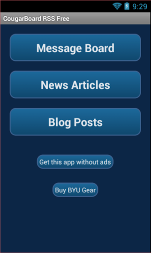 CougarBoard RSS Free