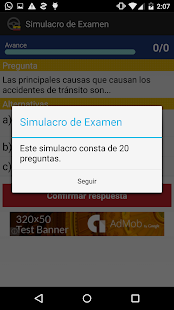 Test de Licencia (Ecuador) Screenshots 2