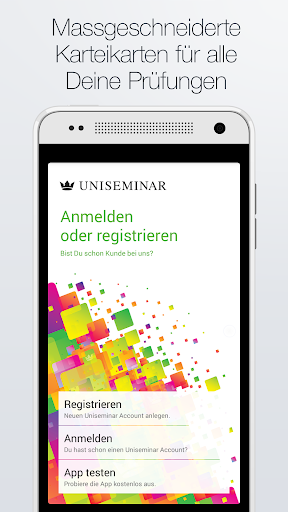 Uniseminar Karteikarten App