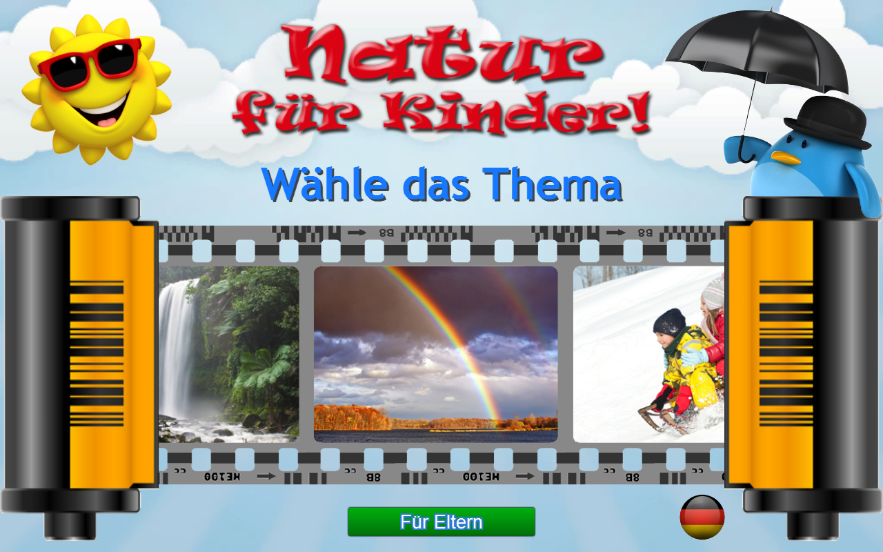 Android application Nature for Kids screenshort