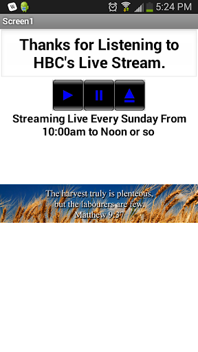 HBC Live Audio Stream