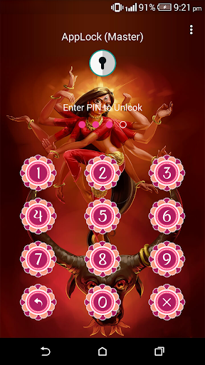 AppLock Master :Theme Durga Ji