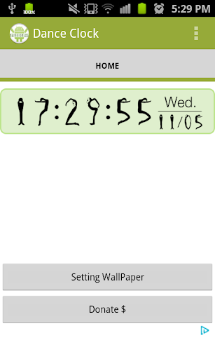 【免費個人化App】Dance Clock Live Wallper Clock-APP點子