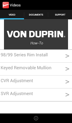 Von Duprin How-To