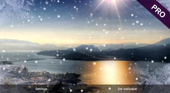 Winter Scenery LWP Screenshots 23