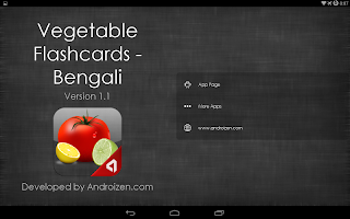 Vegetable Flashcards (বাংলা) APK Cartaz #12