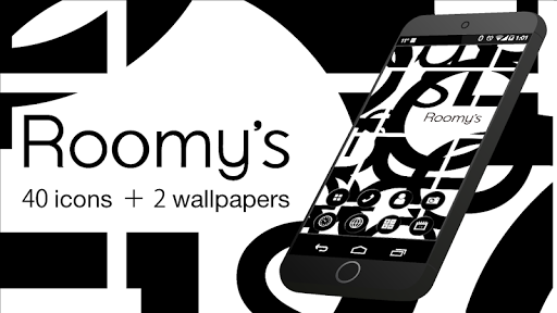 Roomy's-シンプルアイコン オシャレな壁紙アプリ♪