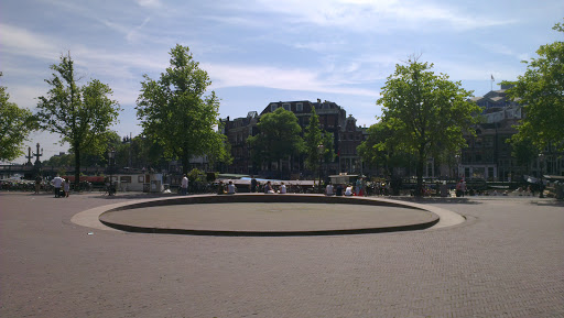 Circular Art In Front Of City Hall