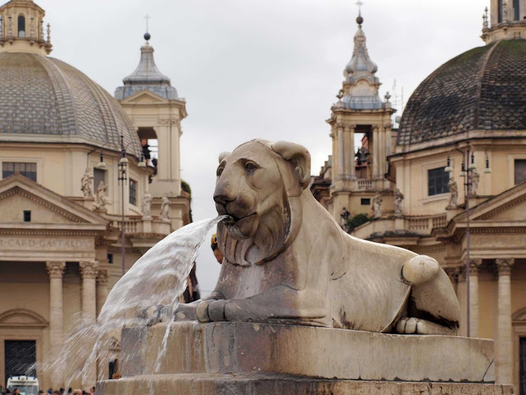 Piazza del Popolo in Rome.