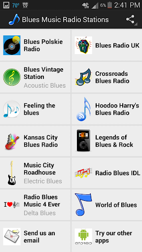 【免費音樂App】Blues Music Radio Stations-APP點子