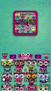 Lastest Owl Keyboard Theme APK for Android