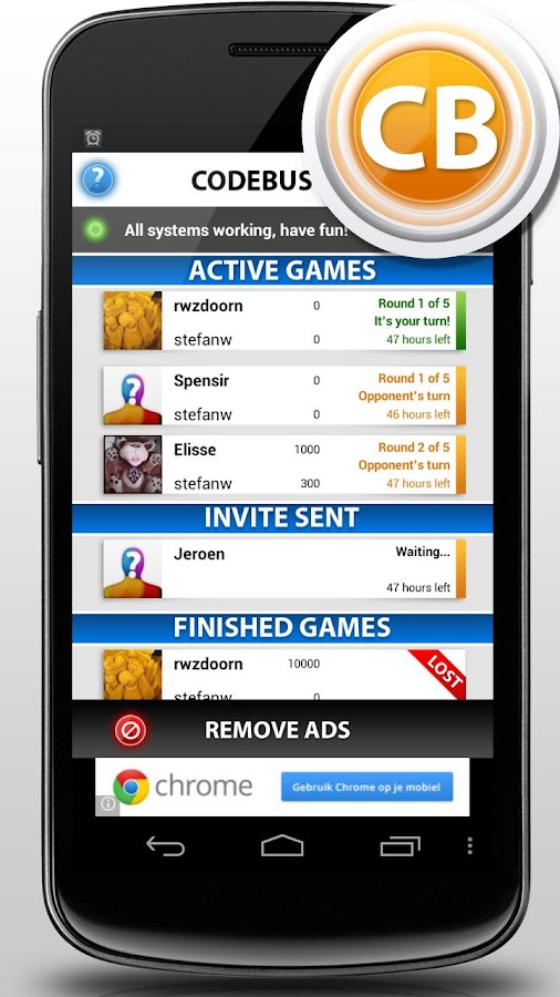   CodeBusters- screenshot  