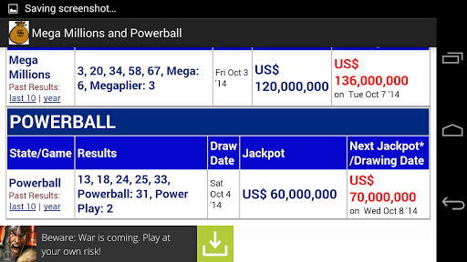 免費下載工具APP|Lottery MegaMillions Powerball app開箱文|APP開箱王
