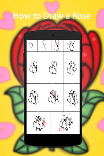 How to Draw a Rose