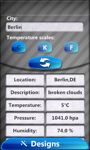 Transparent Weather And Clock