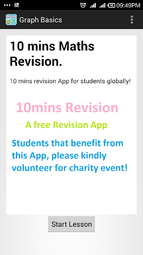 10 mins Revision Graph Basics