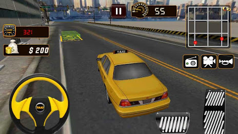 Super Taxi Parking Driver 3D poster 20