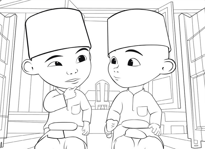 Upin Dan Ipin Mewarna Apk 0 1 Download Free Comics Apk Download