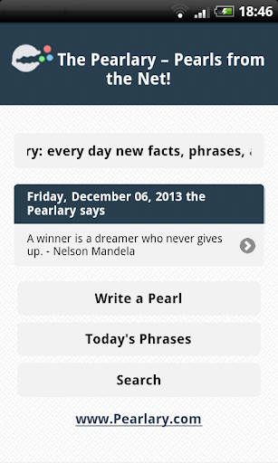 Pearlary: phrases from the Web