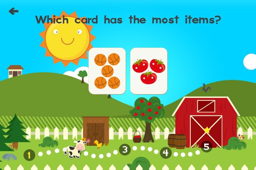 Animal Math Games for Kids Screen 2