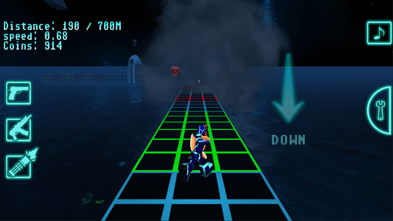 Run of TRON 3D pro - screenshot