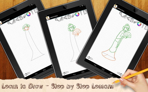 【免費家庭片App】Learn To Draw Princess, Queens-APP點子