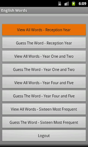 【免費教育App】English Words Year 1,2,4,5-APP點子