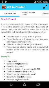 English Tenses - screenshot thumbnail