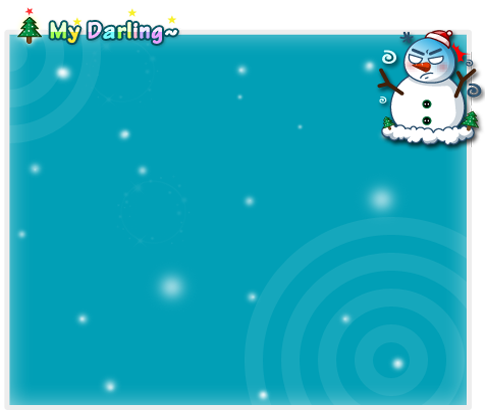 MyDarling Snowman theme 2part