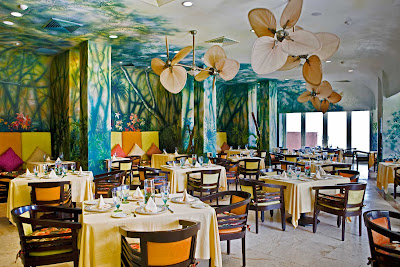 Dining at Zoëtry Paraiso de la Bonita in the Riviera Maya region of Mexico's Yucatan.