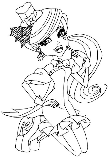 Coloring Game For Monster High