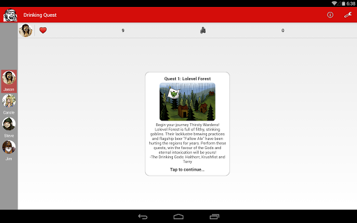 【免費紙牌App】Drinking Quest-APP點子