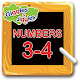 Numbers 3-4 for LKG Kids APK