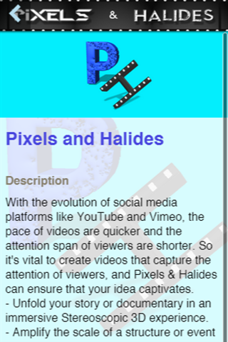 Pixels and halides