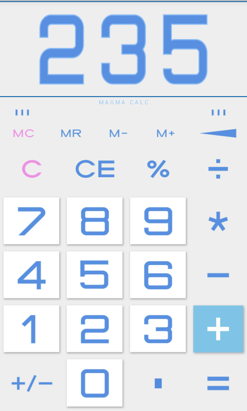 Calculator with Percent Screen 3