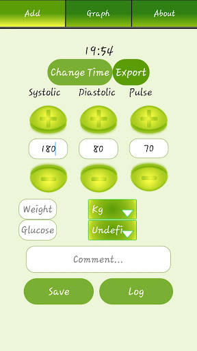 Blood Pressure BP Log Diary